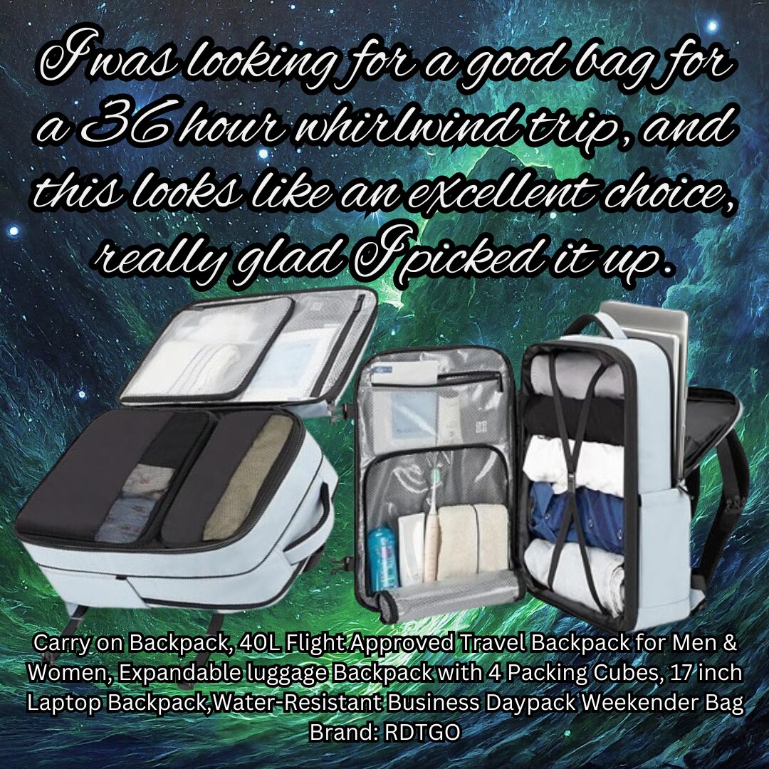 RDTGO Carry-On Backpack