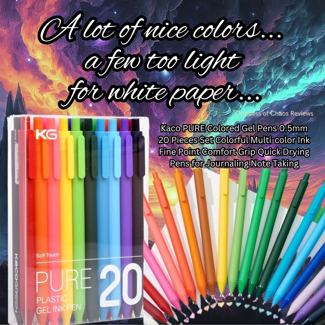 Kaco PURE Colored Gel Pens